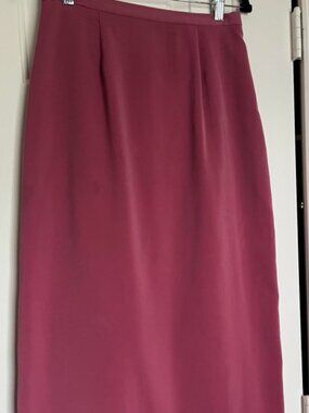 TOWER HILL Rose Red Polyester Fiber Half length Skirt